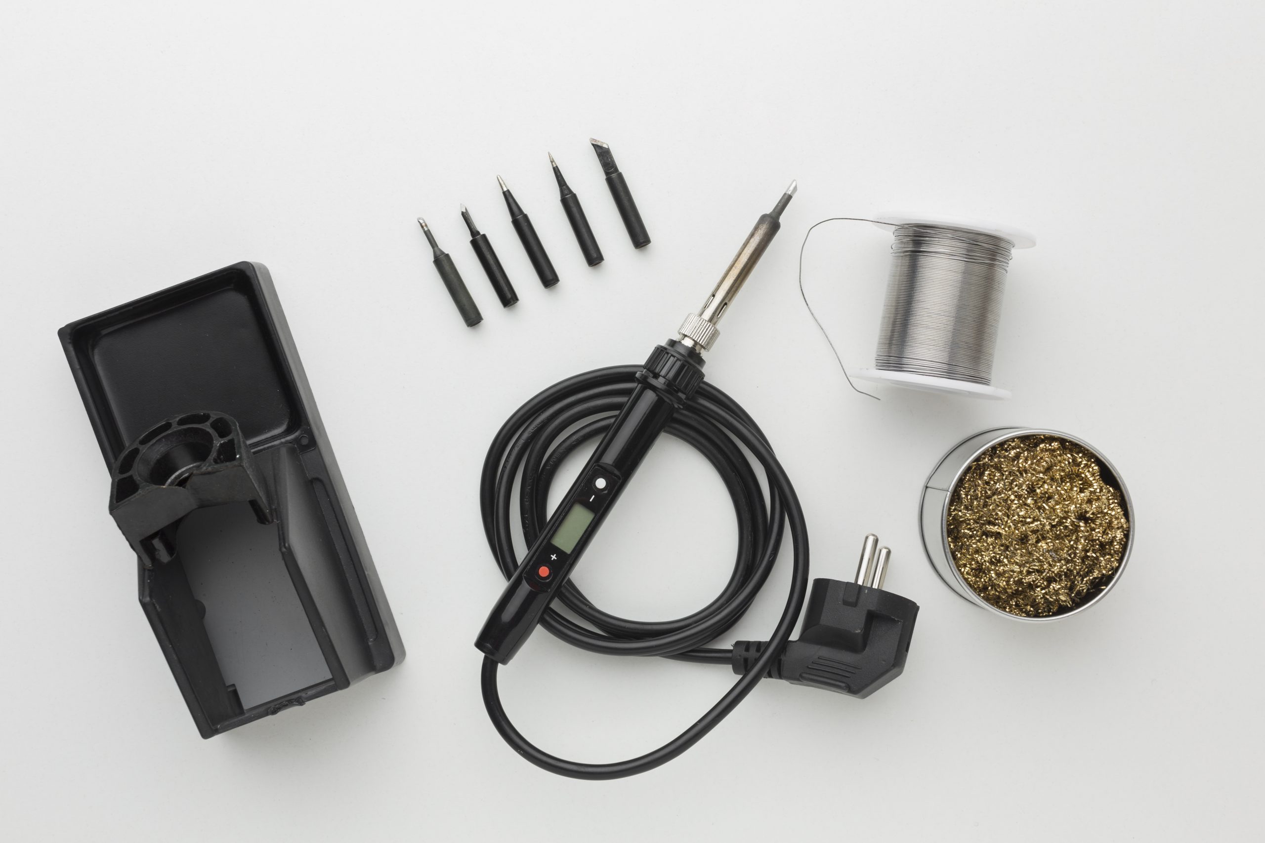 Welding Machines & Consumables close up circuit reparing tool
